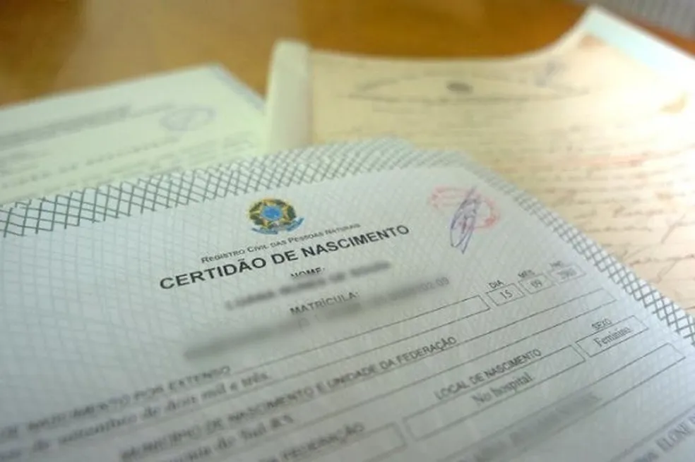 Imagem de Certidão de nascimento